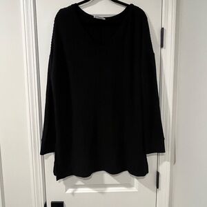 Zenana Outfitters Classic Black Sweater
